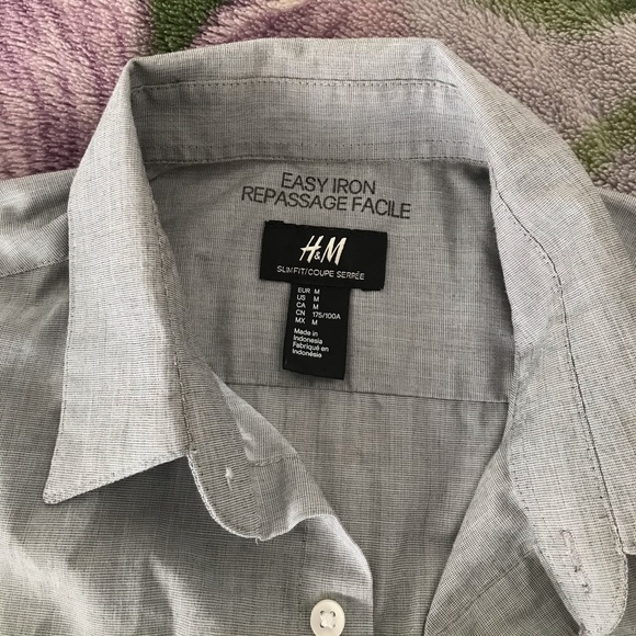 Slim-fit casual button down shirt from H&M - Picture 2 of 7